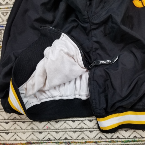 🔥VTG🔥 STARTER Pittsburgh Steelers Jacket sz XL - Picture 8 of 9